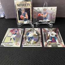 2024 Caleb Williams Rookie Card Lot Of 5. Chicago Bears QB1 Mosaic And Prizm.