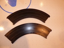 TYCO SPEED-LOK 5749  9INCH 1/4 CIRCLE 2 CURVE TRACKS FOR HO SLOT CAR