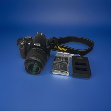 Nikon D3100 Digital Camera Nikon Lens 18-55mm 1:3.5-5.6 New Charger  Batteries