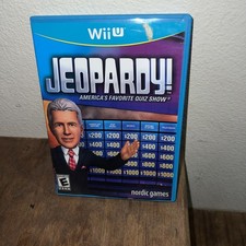 Jeopardy (Nintendo Wii U, 2012) CIB Complete in Box Jeopardy (Nintendo Wii U, 2012) CIB Complete in Box