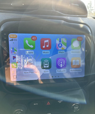 Android Car Radio Stereo GPS NAVI Player For Jeep Renegade 2015-2020 + Cam 4+64G