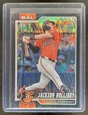 2026 Topps Jackson Holliday Black Holo Foil #/10 Orioles