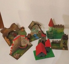 Lotto Casette Per Presepe Natale Vintage