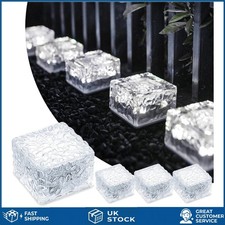 Compact 4PCS Solar Brick Lights - Waterproof for Stunning Outdoor Decor