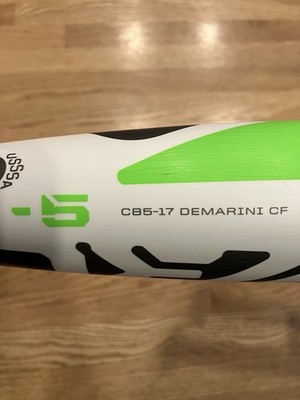 2017 Demarini CF vert zen 30/20 (-10) CBX-17 USSSA