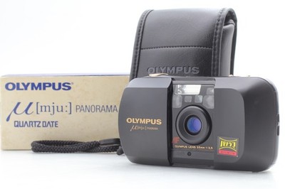 [MINT w/ Box] Olympus μ Mju Stylus Panorama Point & Shoot Camera From JAPAN