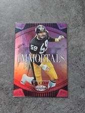 2023 Panini Certified Jack Ham Immortals Pink SP /99 Pittsburgh Steelers