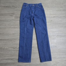 Vintage Wrangler 13MWZMR High Waist Blue Jeans Womens Size 12 28x32 USA Made