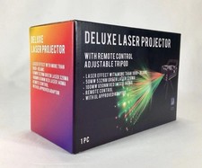 NEW - Deluxe Laser Projector with Remote - For Stage Party DJ Disco Lighting