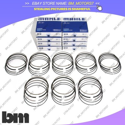 8PCS OEM Piston Rings STD For VW Touareg Audi S4 S5 B7 A6 Q7 4.2 FSI BBK BHF BVJ