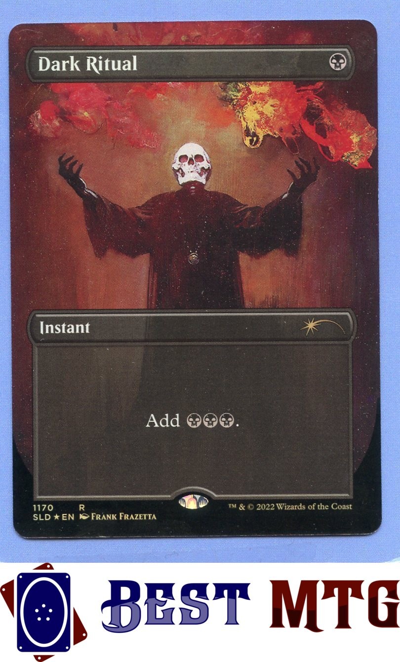 Magic The Gathering MTG Dark Ritual 1170 Foil #D Secret Lair Drop