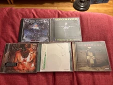 Lot Of 5 CDs Metal (Iced Earth, Megadeth, Skinlab, Skrape, Spineshank)