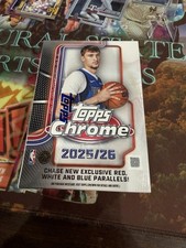 2025-26 Topps Chrome NBA Basketball Blaster Box Sealed New IN HAND