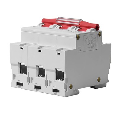 Curves Safe Switch Circuit Breaker AC MCB 3Pole 4.5kA 25AMP Din Rail 250V/500V