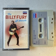BILLY FURY - HIT PARADE - DECCA UK Cassette Album