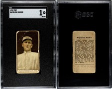 1912 T207 Nap Rucker Brooklyn Dodgers SGC 1 ***Anonymous Fact 3***