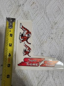  Vintage Super TIGER RC Decal Sheet