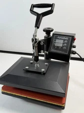 AUXXIOVO Heat Press Machine 800W Digital Control Wide Plate Temperature Range