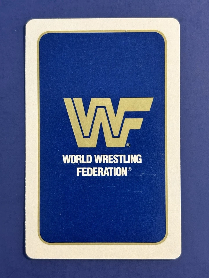 ULTIMATE WARRIOR 1988 LUCHA LIBRE TARJETA DE JUEGO SACADA DE CAJA SIN ABRIR Foto 2 de 4