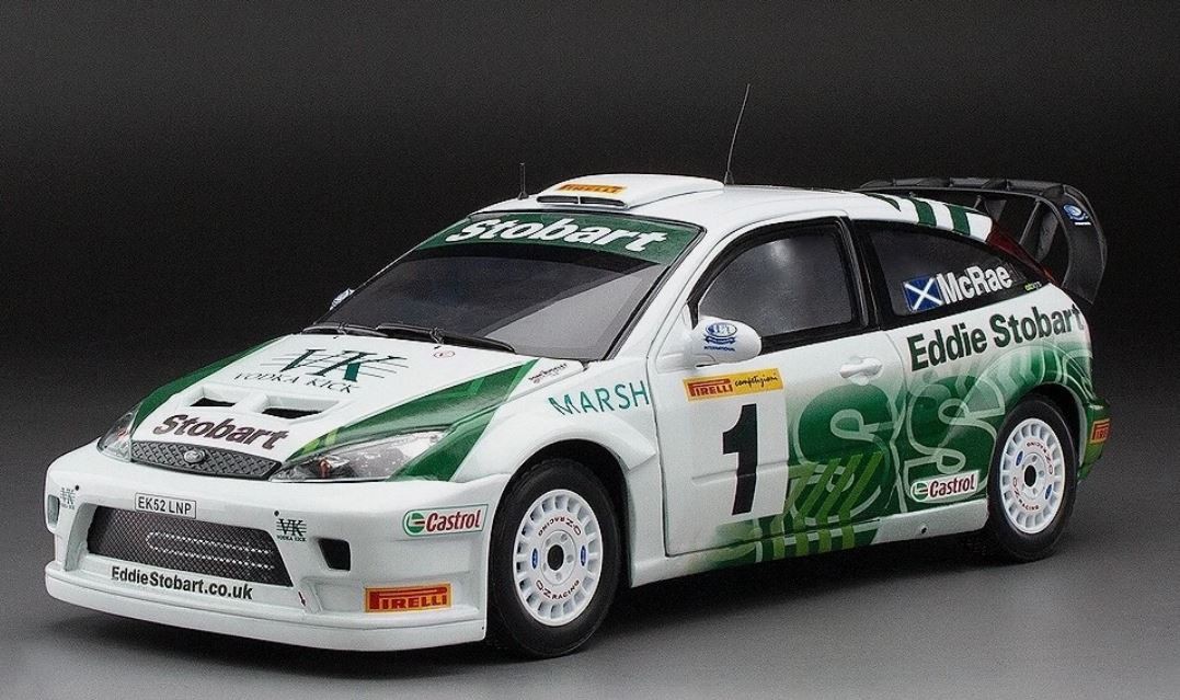 FORD Focus RS WRC 03 Colin McRae 1/18 - Modèle Réduit Premium en Métal