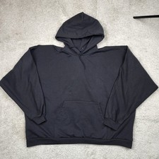 Yeezy Hoodie Mens Black Oversized Made in USA Size 1 Small S Gap Y2K Casual USA