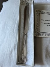 Vintage RMS Queen Mary Silver Knives Set - Authentic Collectible