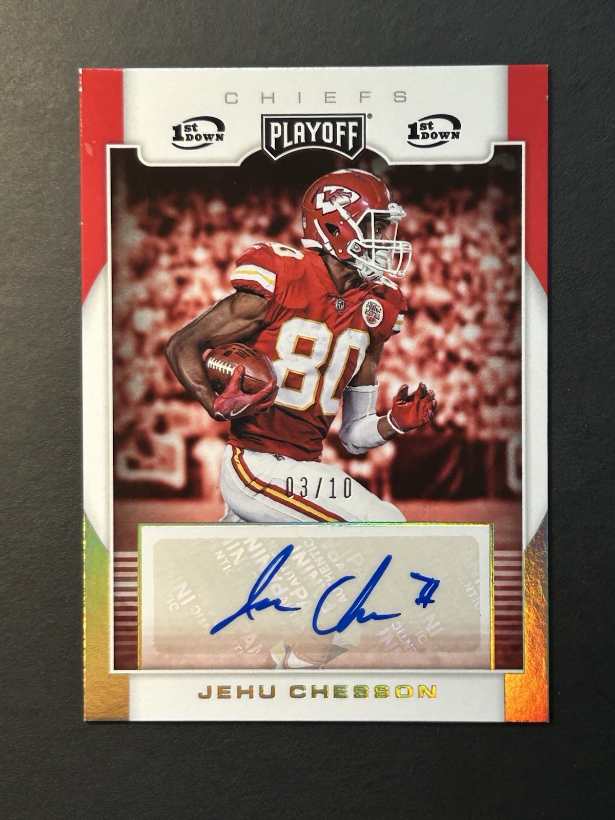 Jehu Chesson Panini Prizm Rookie Autographs #JC Base