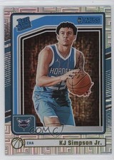 2024-25 Panini Donruss Rated Rookie Choice KJ Simpson Jr #247 1u6