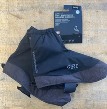 GORE C5 WINDSTOPPER Insulated Overshoes - Black, Fits Shoe Sizes 9-10.5