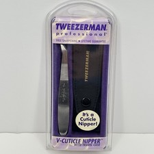 Tweezerman Stainless Steel V Cuticle Nipper #...