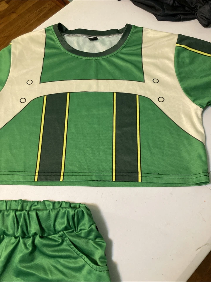 Top corto y pantalones cortos para niñas talla mediana/froppy de My Hero Academy Foto 2 de 3