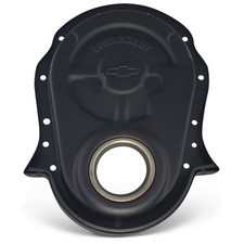Proform 141-219 Black Engine Timing Chain Cover Wbowtie Logo For Bbc 396-454 Proform 141-219 Black Engine Timing Chain Cover Wbowtie Logo For Bbc 396-454