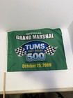 TWO - Souvenir Tums Fast Relief 500 Oct 25, 09 Grand Marshal Flag Jimmie Johnson — photo 2