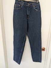 Vintage 90's Levi's 551 Women's 10 relaxed fit tapered leg mom jeans Made in USA