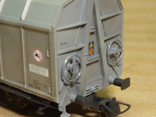 Roco 47447, SBB Cargo Schiebewandwagen Hbbillns Ep.5 m. KKK,  in OVP | Zustand: Gebraucht