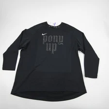 SMU Mustangs Nike Long Sleeve Shirt Men's Black New