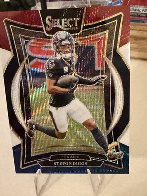 2024 Panini Select Prizm Serial Numbered Stefon Diggs #94 Texans /299 NFL