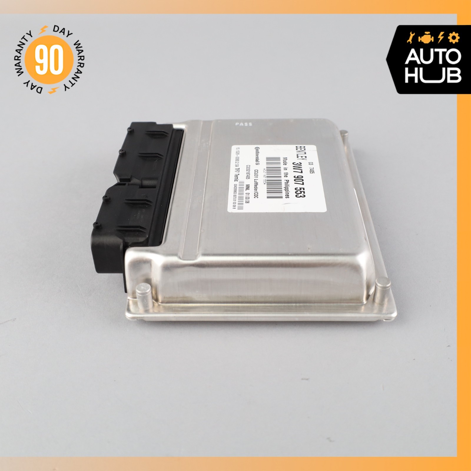 07-11 Bentley Continental GTC Convertible Air Suspension Control Module OEM 19k