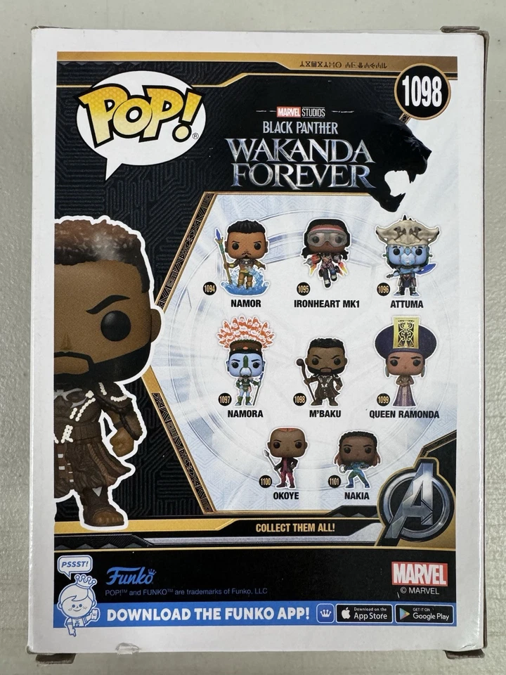 M’Baku 1098 ~ Marvel: Black Panther - Wakanda Forever ~ Vinilo Funko Pop Foto 3 de 4