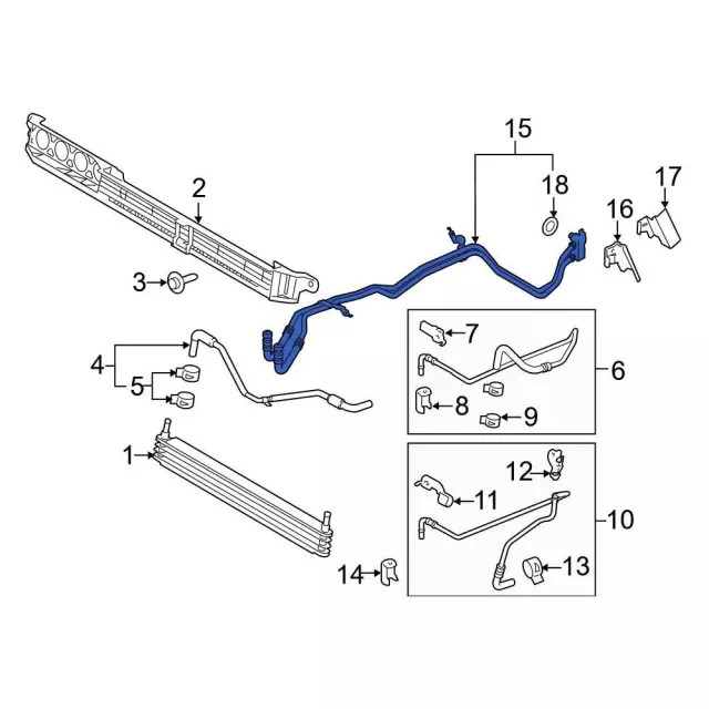 OEM Ford FL3Z-3C125-A - Connector Tube OEM Ford FL3Z-3C125-A - Connector Tube