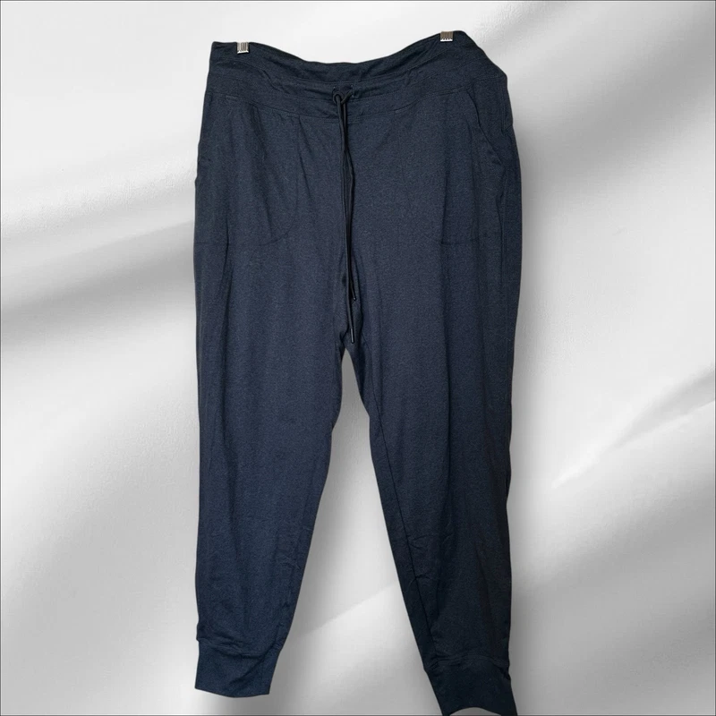 lole dark athletic jogger drawstring waist pants