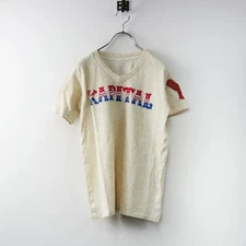 Capital KAPITAL Brigade Logo Print Cotton Beige Rare 2006 Used