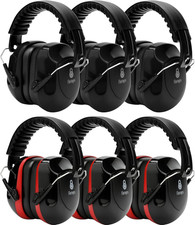 6 Pack Noise Reduction Ear Protection, Hearin...