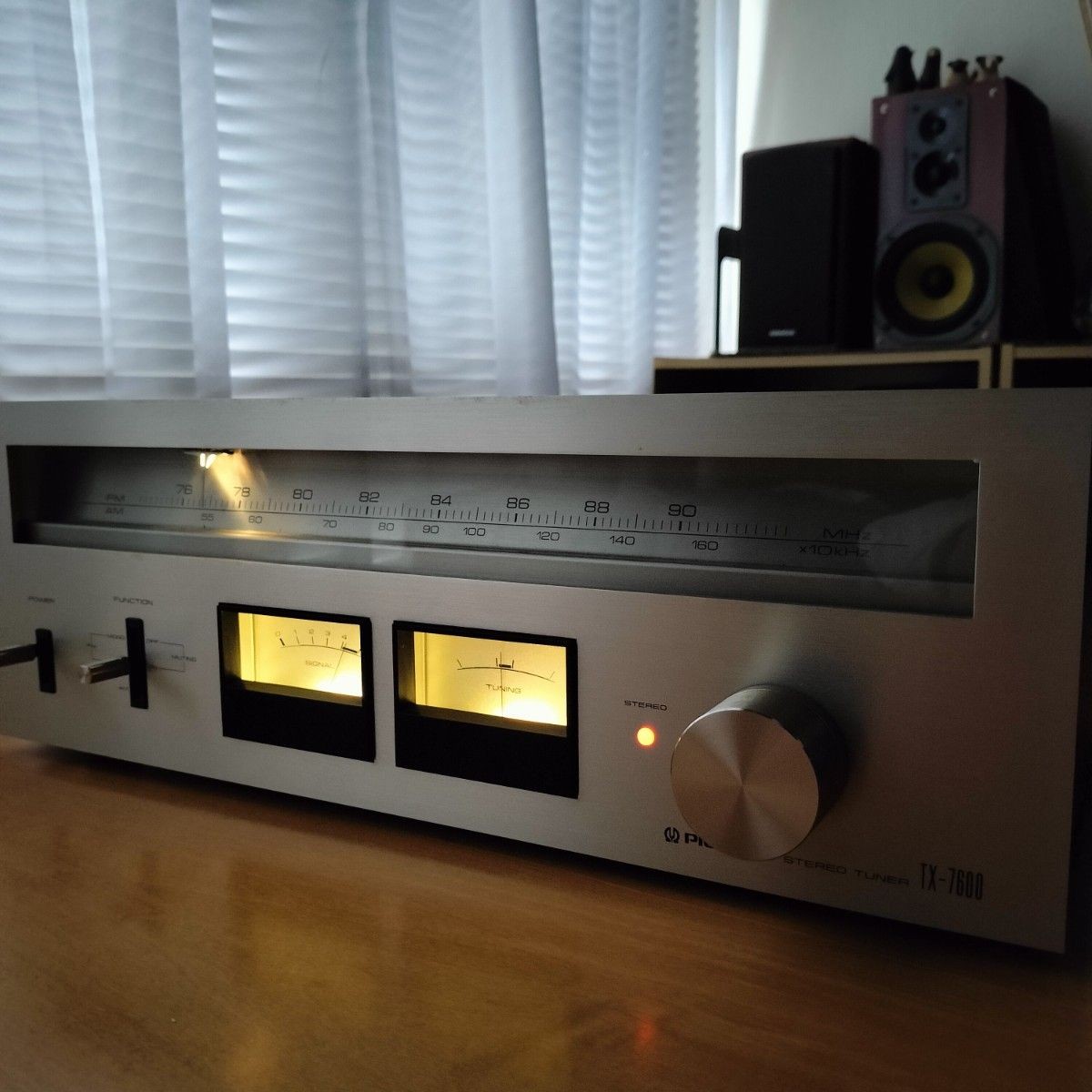 その他 Pioneer Stereo Tuner TX-7600 Pioneer TX-7600 FM/AM Stereo Tuner Vintage Audio Unit Only From