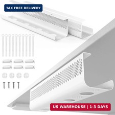 Cable Management Under Desk 26PCS - Cable Management Tray Kit Ventilated
