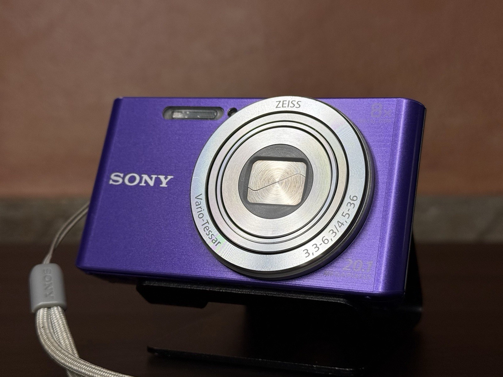 Sony Cyber-shot DSC-W830 Viola Fotocamera digitale compatta CCD 20.1 MP 8X 💜 #2