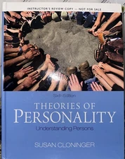 Theories of Personality Understanding Persons (Instructor's Review Copy)