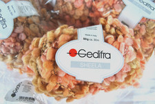 Gedifra Sheela 350 Gr. Fb. 4155 Schurwollmisch. Lachs Rosa Beige Noppengarn