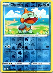 Chewtle 038/185 Reverse Holo Common SWSH04: Vivid Voltage