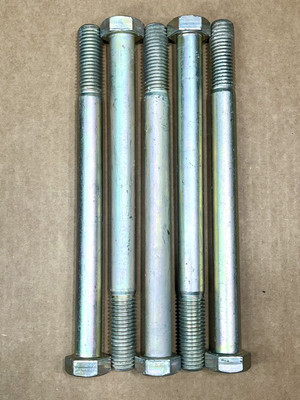 3/4-10 X 9-1/2  Hex Head Cap Screws/Bolt Grade 8 Steel Zinc Yellow Plated Coarse